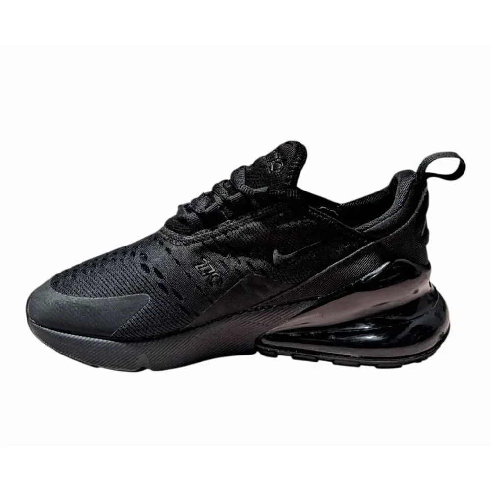 NIKE Air Max 270 'Triple Black' Running Shoes Size 6